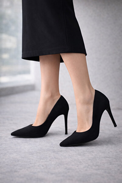 Firibu Kadın Stiletto Sivri Burun İnce Topuk Şık Klasik Ofis & Abiye Ayakkabı...
