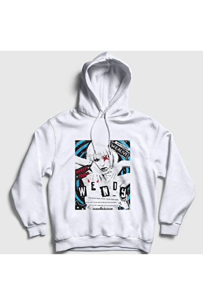 Presmono سويت شيرت بقلنسوة من White Tour Wendy Red Velvet للجنسين 605347tt