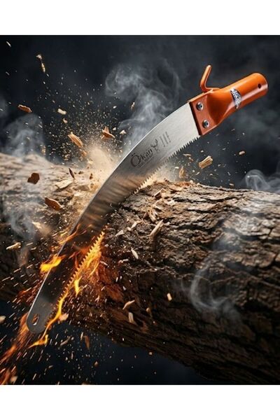 Cahit Özkan Profesyonel Saptan Kancalı Yüksek Dal Budama Testeresi 300 mm İnc...