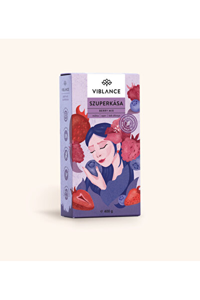 Viblance Super Terci de ovăz fără gluten Berrie Mix, 400g