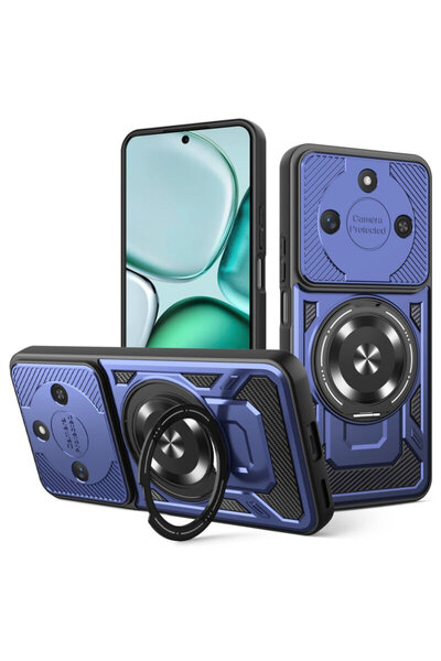 Techsuit Honor X9c Smart RuggedCam Case, Blue