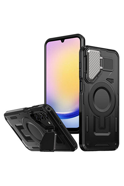 Techsuit Θήκη προστασίας κάμερας Samsung Galaxy A25 5G CamVault MagSafe, μαύρη