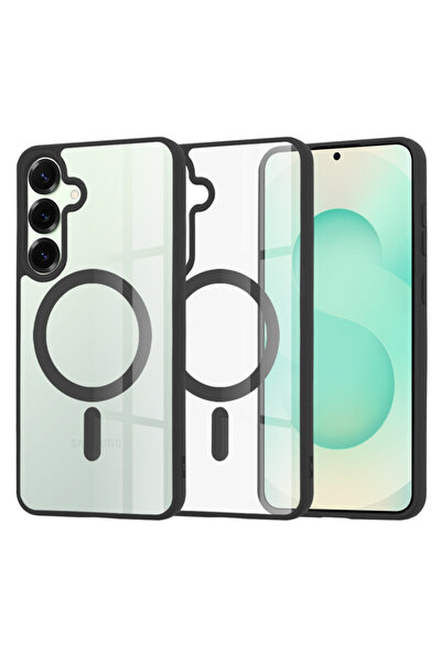 Techsuit Θήκη MagSafe Pro για Samsung Galaxy S25 Plus, μαύρη