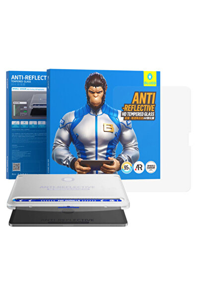 BLUEO Folie de sticlă antireflexie HD pentru iPad Pro 13 (2024) cu aplicator