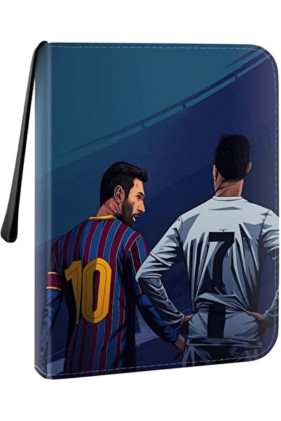 Maanys Football Card Holder Premium PU Leather Binder for World Cup 2022 Foot...