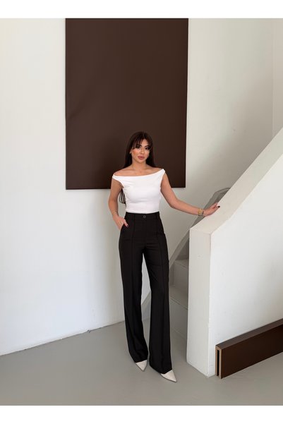 Nadrina Modern Palazzo Pantalon
