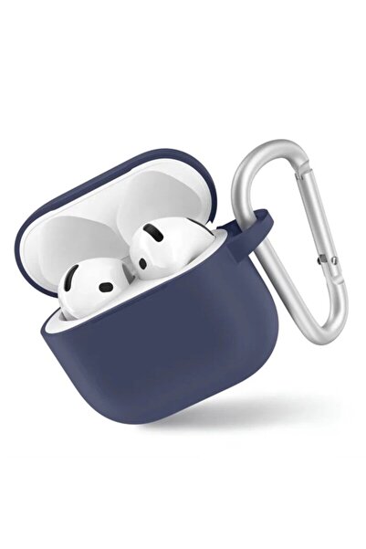 BLUEO Θήκη υγρής σιλικόνης για AirPods 4, μπλε