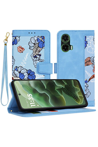 Techsuit Personalized Flip Cover Case for Motorola Moto G35