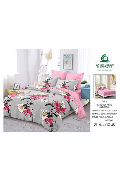 ANATOLIATEKSTILE 6-piece Duvet Cover Set – Complete set of fine Cotton and St...