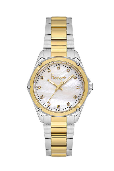 Freelook Jolie Silver and Gold Stainless Steel Watch for Women FL.1.10437-3