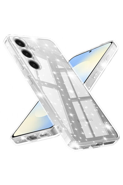 Techsuit Θήκη SparkleSkin για Samsung Galaxy S25 FE, Διαφανής