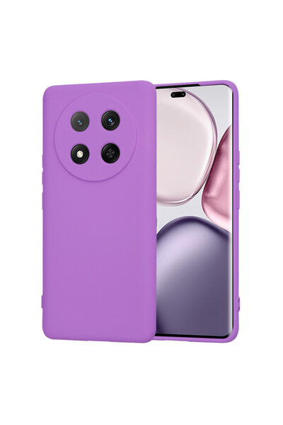 Techsuit Силиконов калъф Honor Magic 7 Lite SoftFlex, лилав