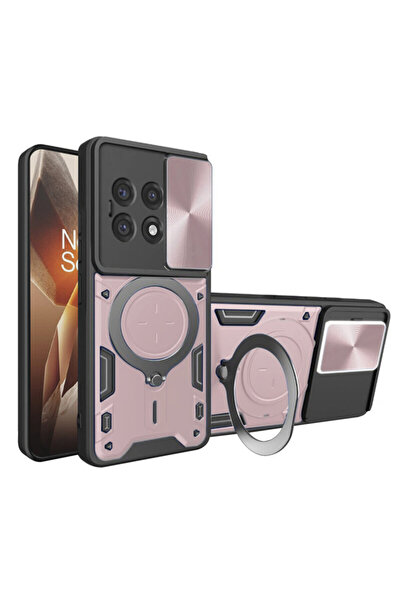 Techsuit Carcasă CamGuard Pro pentru OnePlus 13R, auriu roz