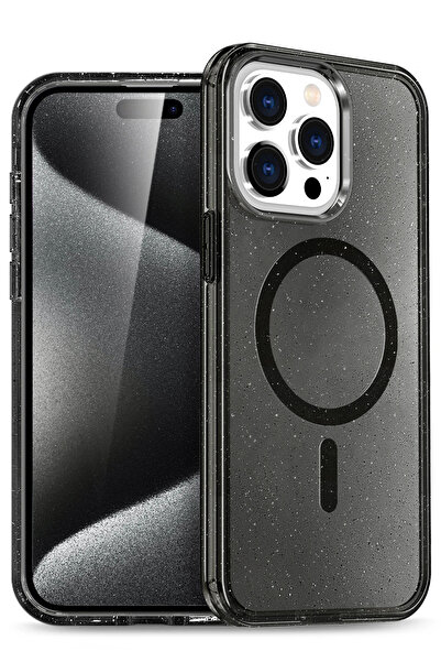 Joko غطاء ستوروزال ستار ماج سيف لهاتف آيفون 14 برو ماكس (223248) - أسود