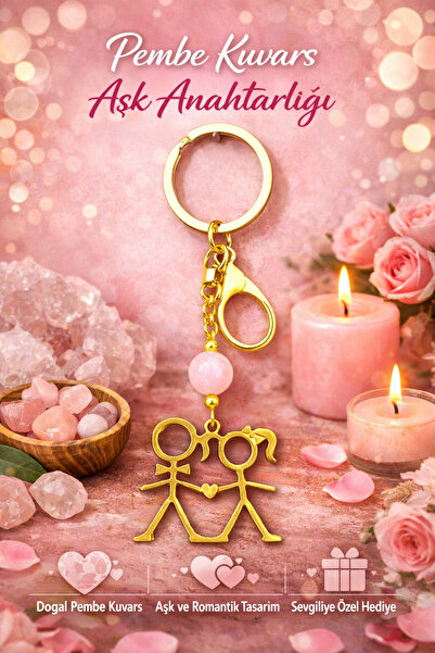 arzela Natural Stone Agate Keychain Love, Affection, Peace Women's Day Gift