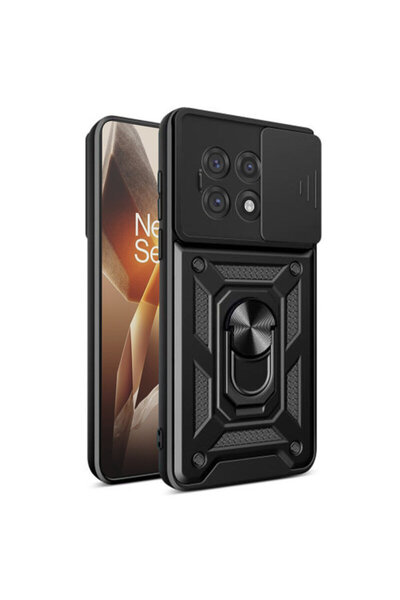 Techsuit OnePlus 13 R Camera Protection Case CamShield Series, Black