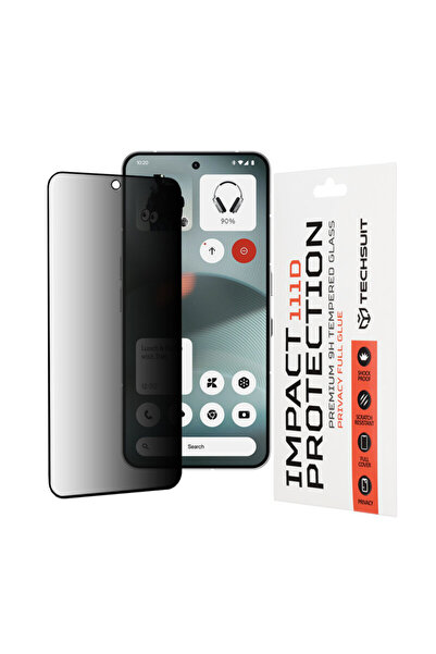 Techsuit Nothing Phone (3) 111D Privacy Full Glue, black