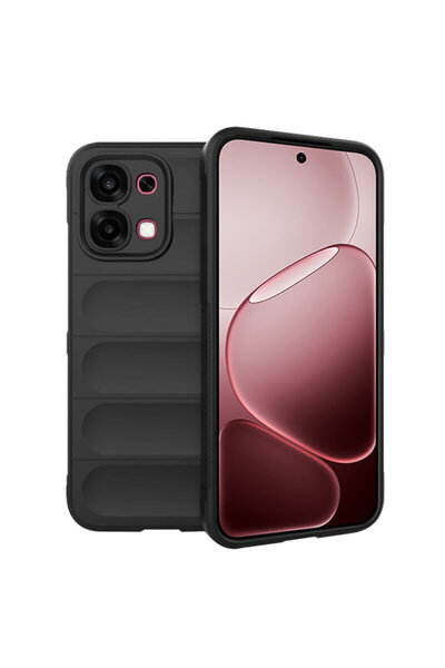 Techsuit Μαγική ασπίδα Oppo A6 Pro 4G, μαύρο