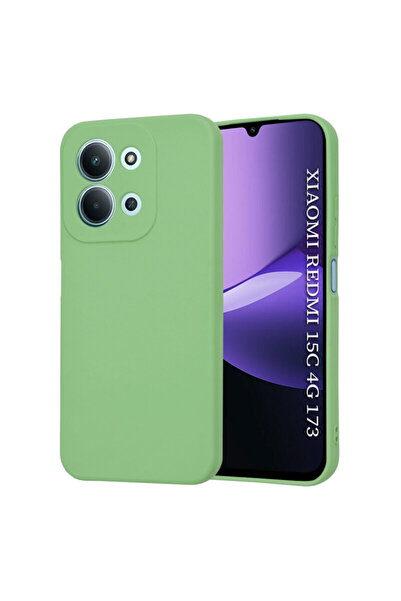 Techsuit Carcasă din silicon pentru Xiaomi Redmi 15C 4G SoftFlex, verde deschis