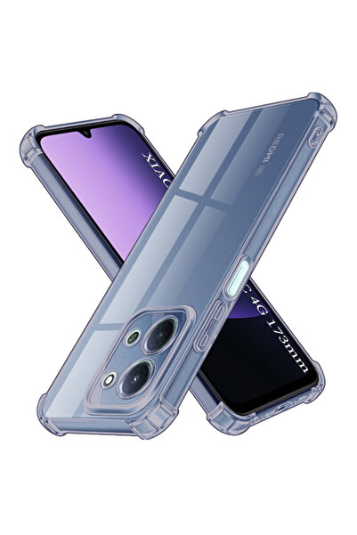 Techsuit Xiaomi Redmi 15C 4G Αντικραδασμική διάφανη θήκη σιλικόνης