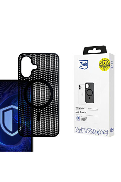 3MK Θήκη Διατηρεί δροσιά iPhone 16, μαύρη