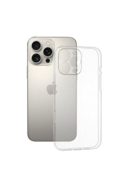 Techsuit Carcasă transparentă din silicon pentru iPhone 16 Pro Max