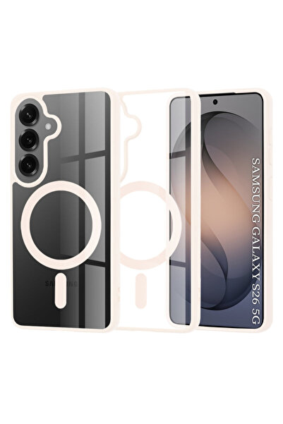 Techsuit Carcasă MagSafe Pro pentru Samsung Galaxy S26, roz