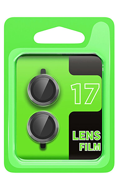 NewFace عدسة كاميرا معدنية STOROZAL لهاتف آيفون 17 (223119) - رمادي