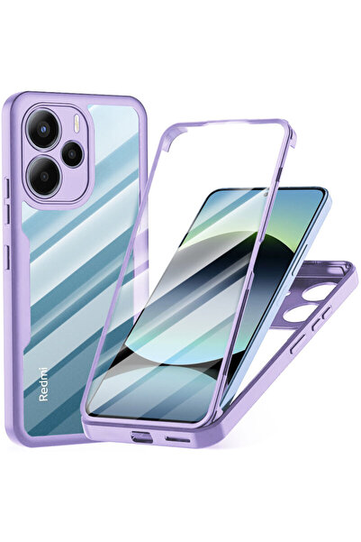 Techsuit Θήκη 360° για Xiaomi Redmi Note 14 4G (Standard) ColorVerse, Μωβ