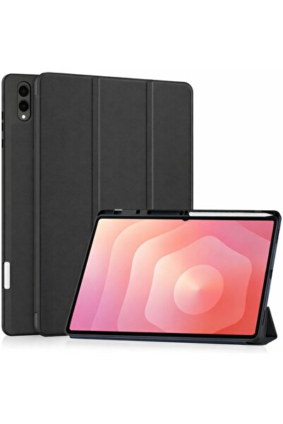 Techsuit Stilou triplu Samsung Galaxy Tab S11 Ultra Flex, negru