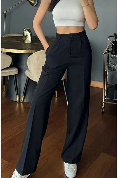 Lovely butik Women's Premium Pleated Palazzo Pants