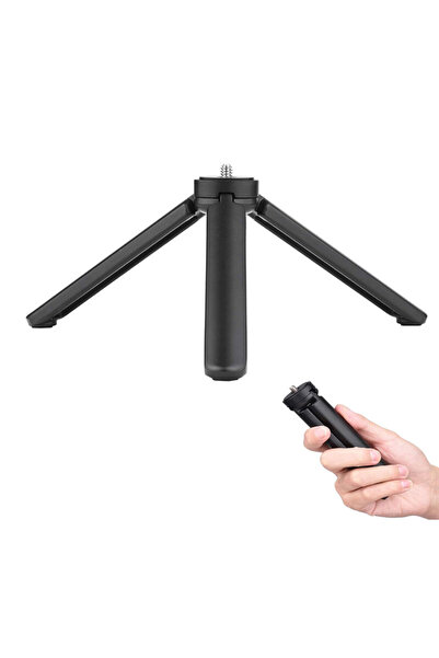 Techsuit Trepied foto cu șurub de 1/4 inch Techsuit, TPD3, negru