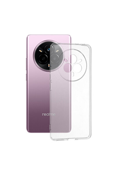 Techsuit Husă din silicon transparentă pentru Realme 14 Pro