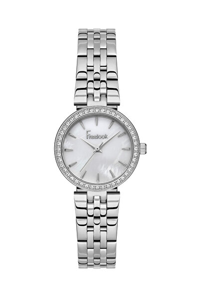 Freelook ساعة لوميير النسائية المصنوعة من الفولاذ المقاوم للصدأ الفضي FL.1.10...