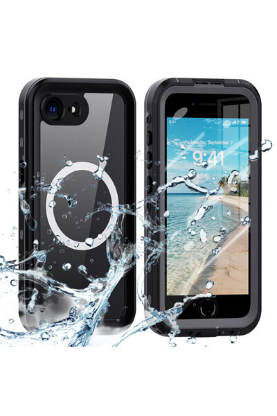 ShellBox Carcasă impermeabil IP68 pentru iPhone 16e, neagră