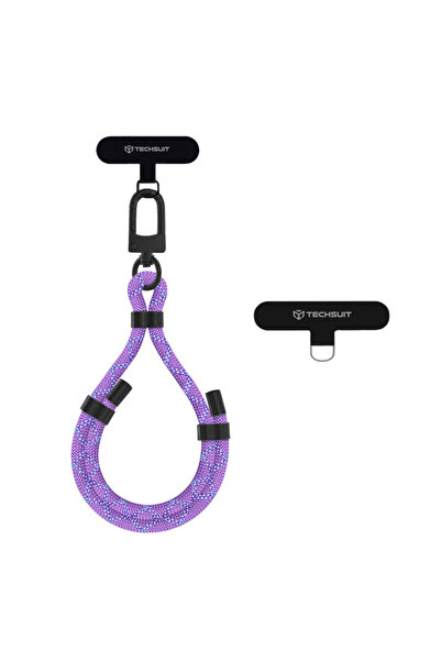 Techsuit Rope Wrist Strap RWS1-11, purple