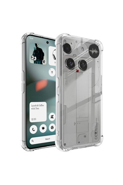 Techsuit Θήκη σιλικόνης Nothing Phone (3) για ανθεκτική στους κραδασμούς, διά...