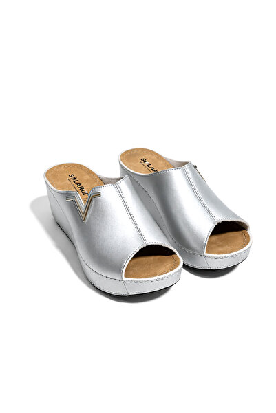 solariz Women's V-Buckle Anatomical Orthopedic Sole Padded Heel Comfort Mothe...