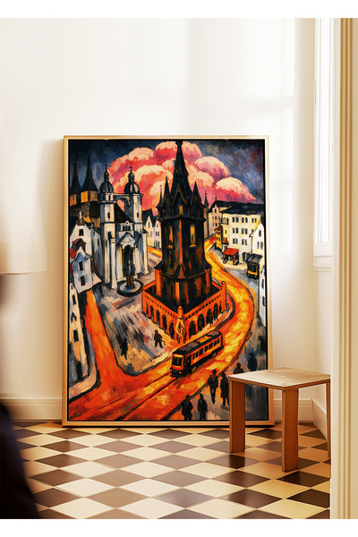 ARTHOUSECOLLECTIVE Artistul / Colecția Ernst Ludwig Kirchner - Poster fără ramă