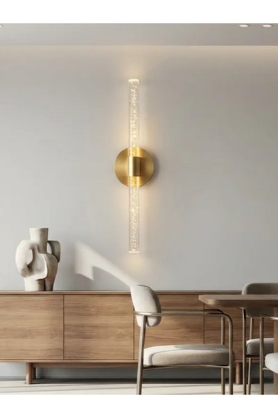 BACKHOME Bubbleflux Large 51 cm Modern Design Led Sconce - Wall Lamp - Gold - Electric - Daylight