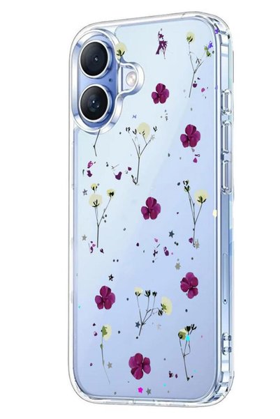 3GEN CASE İphone 17 Kılıf Desenli Lüx Şeffaf Silikon Kılıf