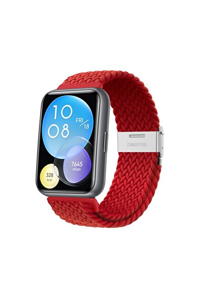 SilverCars Huawei Watch Fit 2 Uyumlu Likralı Spor Kordon – Esnek, Hafif ve Ne...