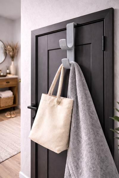 ZaxisStudio3D Kapı Arkası Askılık – Dayanıklı, Modern ve Pratik Düzenleyici