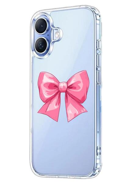 3GEN CASE İphone 17 Kılıf Desenli Lüx Şeffaf Silikon Kılıf