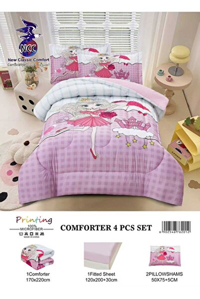 NCC Children's patterned mattress set (4 pieces) - Single