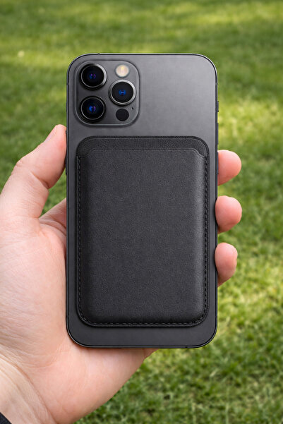 ZENVİ Magsafe Cüzdan Kartlık Mıknatıslı MagSafe Uyumlu İphone 11 12 13 14 15 ...