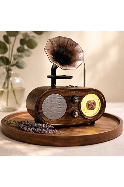 Everton RT-746 usb am-sw-fm bluetooth gramafonlu nostolji müzik çalar