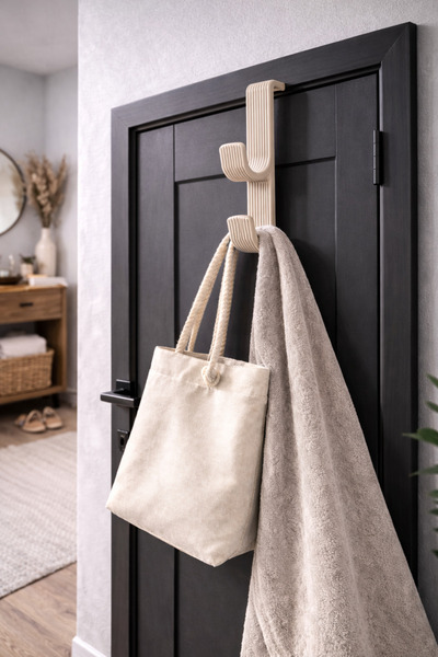 ZaxisStudio3D Kapı Arkası Askılık – Dayanıklı, Modern ve Pratik Düzenleyici