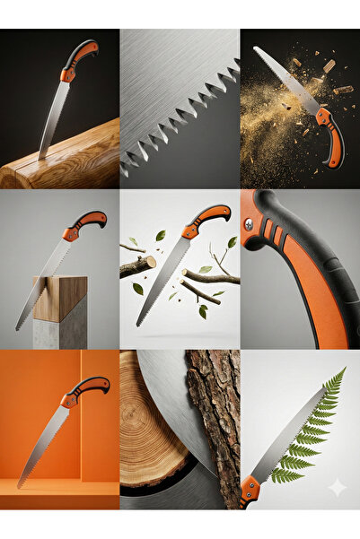 NDR SAW Profesyonel Plastik Kaymaz Saplı Budama Testeresi - 300 mm