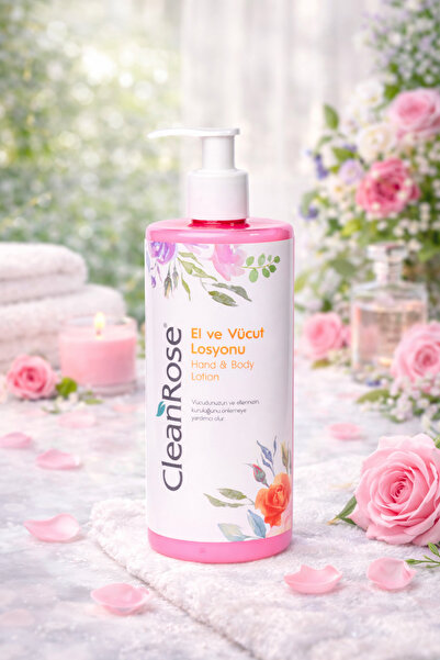 Clean Rose CleanRose El ve Vücut Losyonu 400 ml